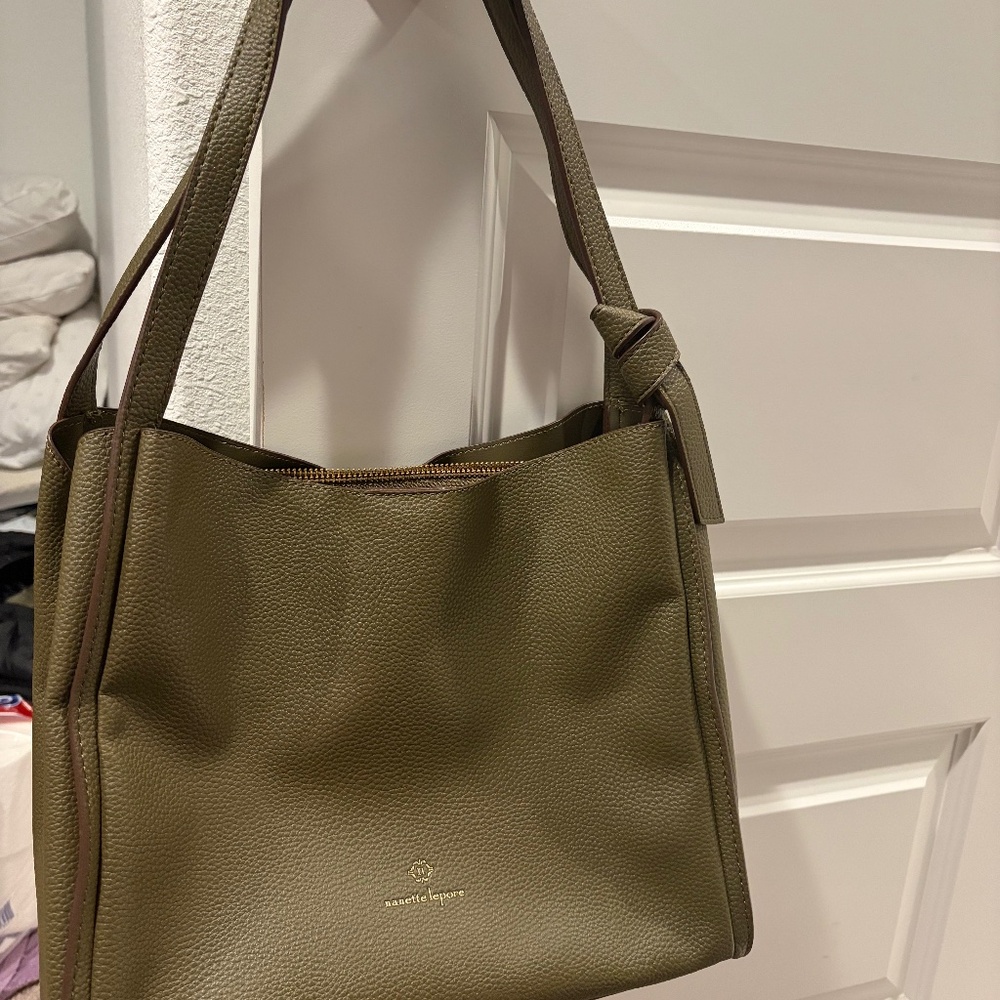 Nanette Lapore olive knot shoulder bag